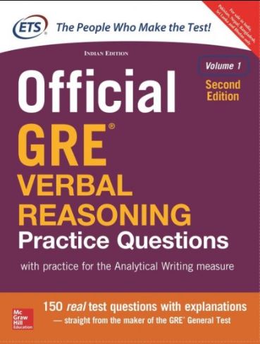 GRE OFFICIAL GUIDE VERBAL REASONING