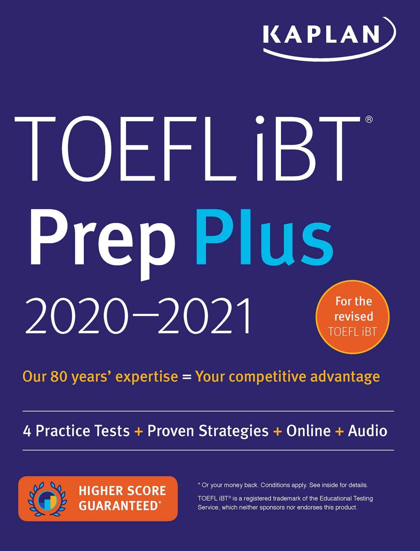 KAPLAIN TOEFL iBT PREP PLUS